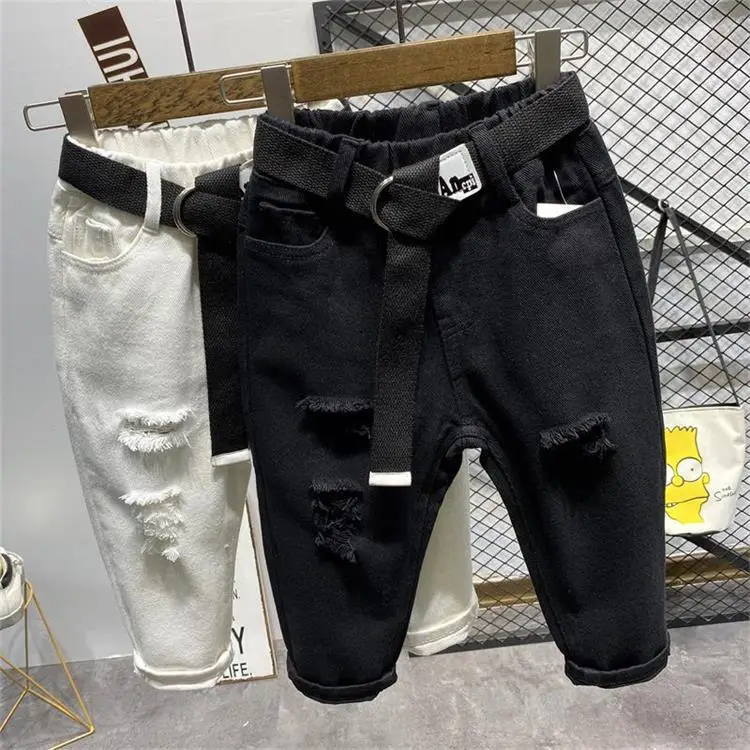 Kids Denim Trousers Black Hole Spring 2024