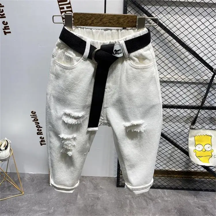 Kids Denim Trousers Black Hole Spring 2024