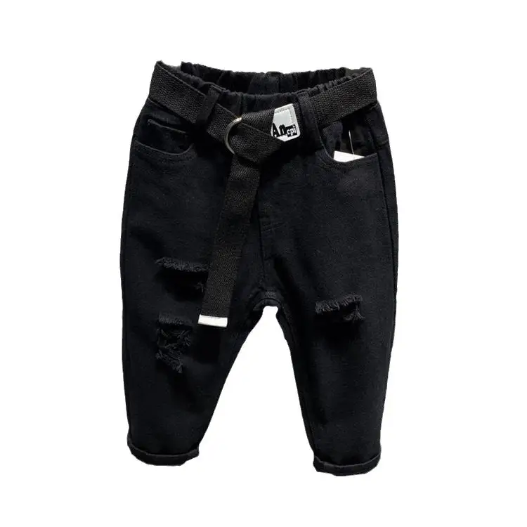 Kids Denim Trousers Black Hole Spring 2024