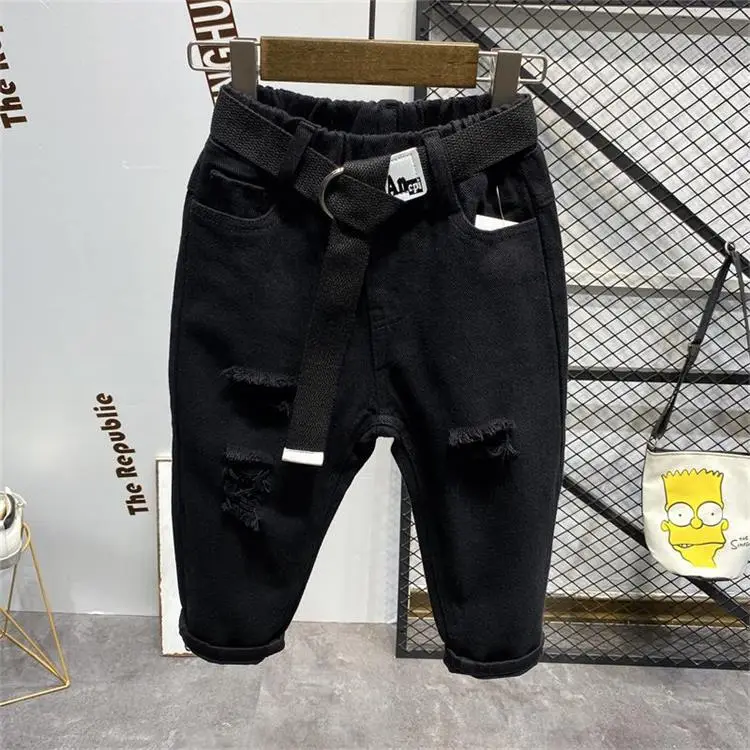 Kids Denim Trousers Black Hole Spring 2024