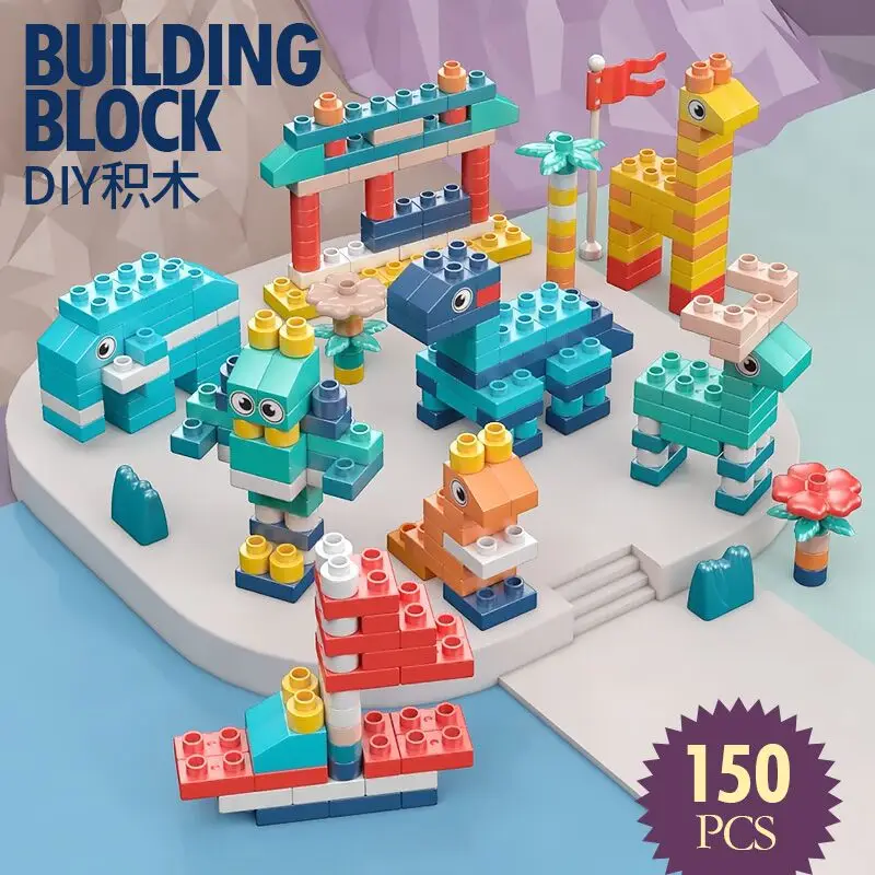 Compatible with Lego Assembled Block Particles Variety Slide Assembled Combination Ball Track Educational Children's Toys Wholesale
