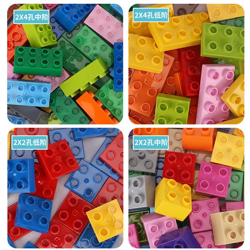 Compatible with Lego Assembled Block Particles Variety Slide Assembled Combination Ball Track Educational Children's Toys Wholesale