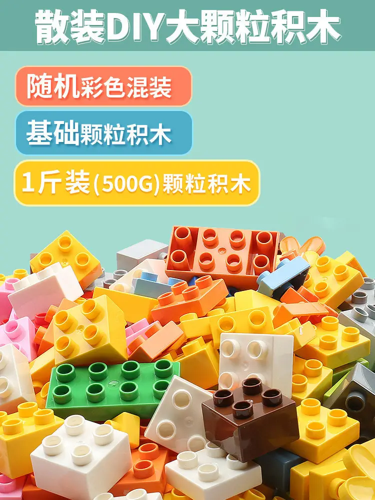 Compatible with Lego Assembled Block Particles Variety Slide Assembled Combination Ball Track Educational Children's Toys Wholesale