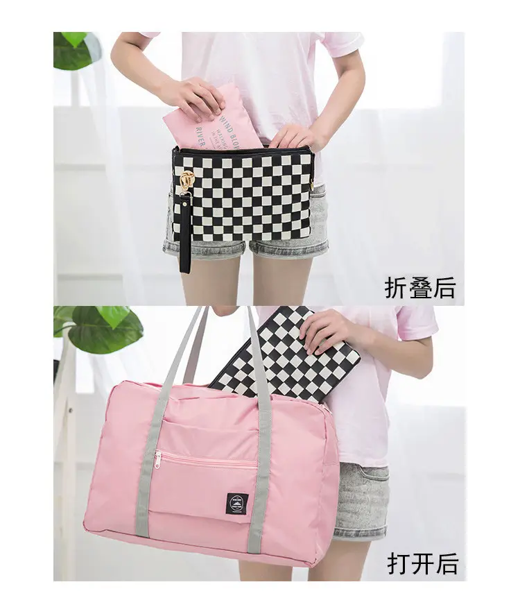 Customized Storage Bags, Travel Bags, Cross-Border Foreign Trade Airplane Bags, Foldable Bags, Shoulder and Hand-Held Maternity Bags — feature 14