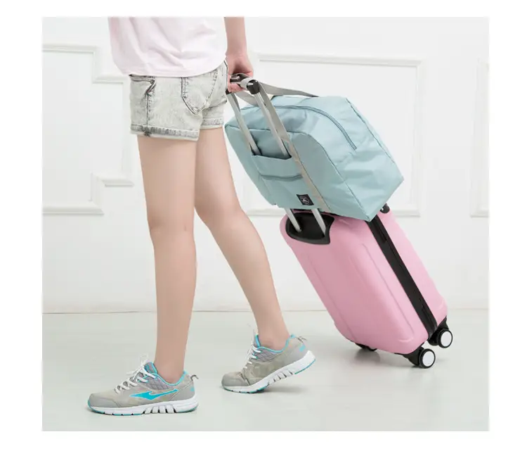 Customized Storage Bags, Travel Bags, Cross-Border Foreign Trade Airplane Bags, Foldable Bags, Shoulder and Hand-Held Maternity Bags — feature 5