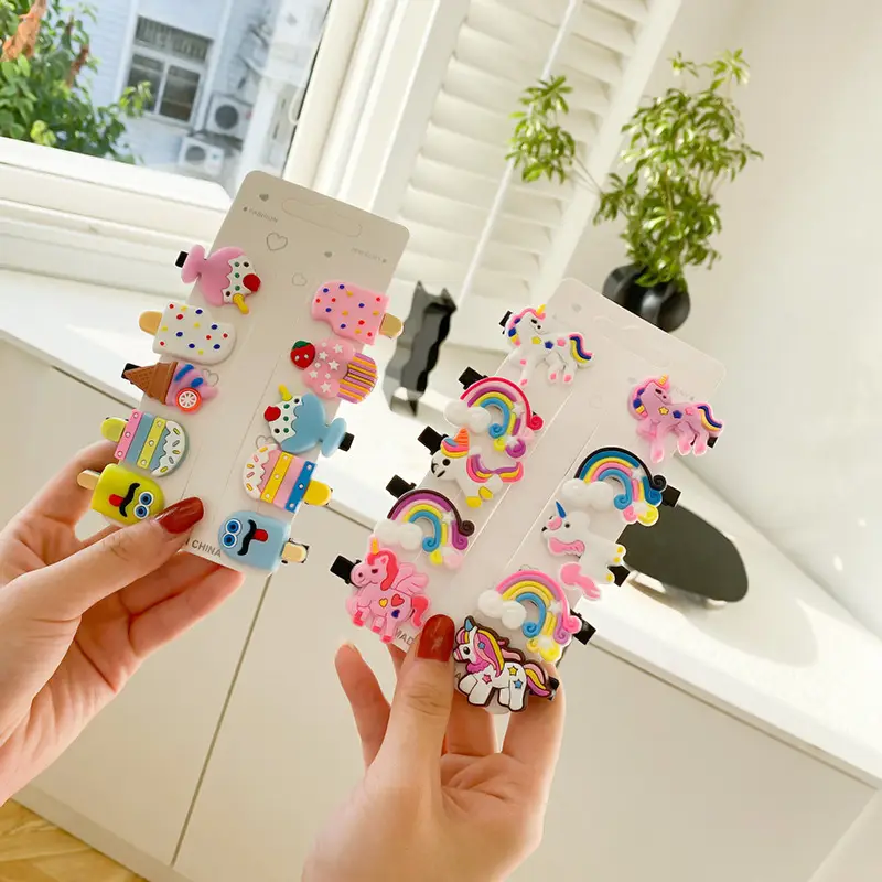 10-Piece Fruit Design Hairpins for Girls - Image 60