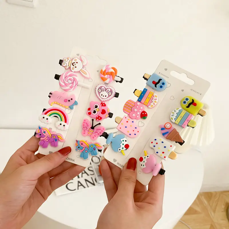 10-Piece Fruit Design Hairpins for Girls - Image 61