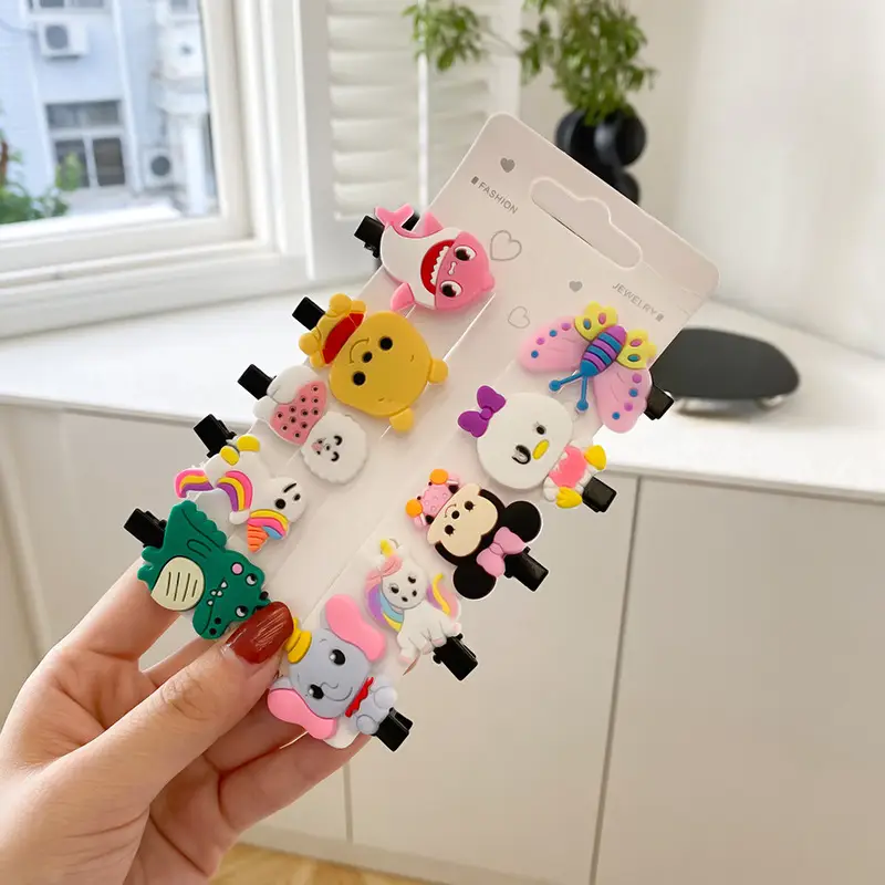 10-Piece Fruit Design Hairpins for Girls - Image 10