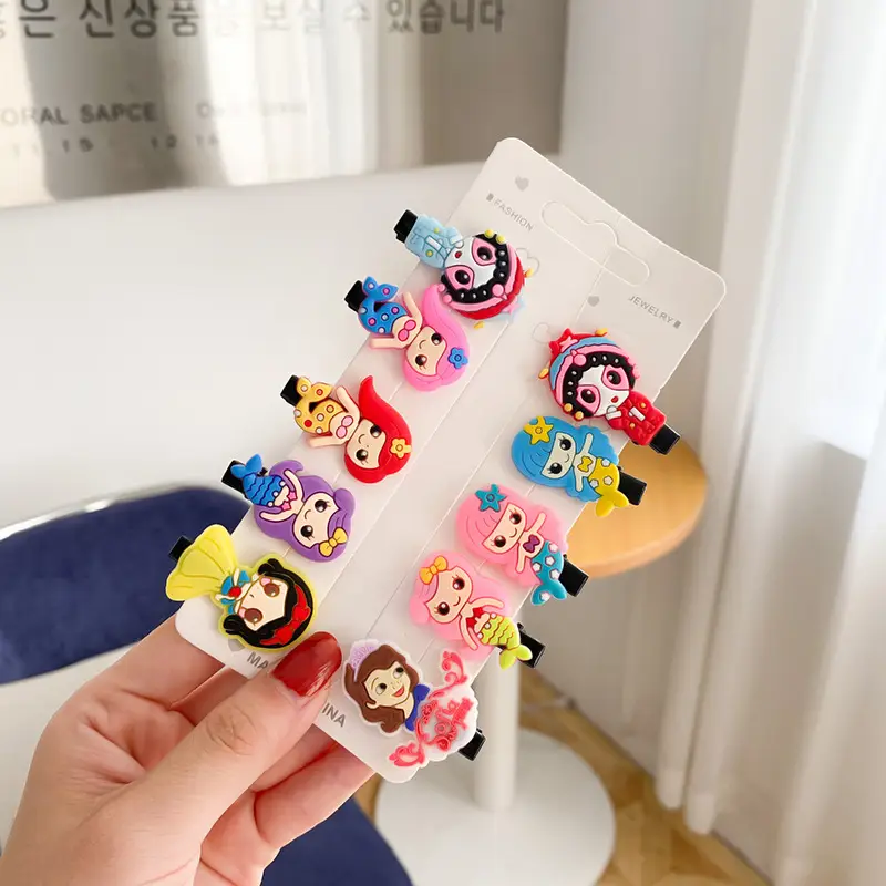 10-Piece Fruit Design Hairpins for Girls - Image 12
