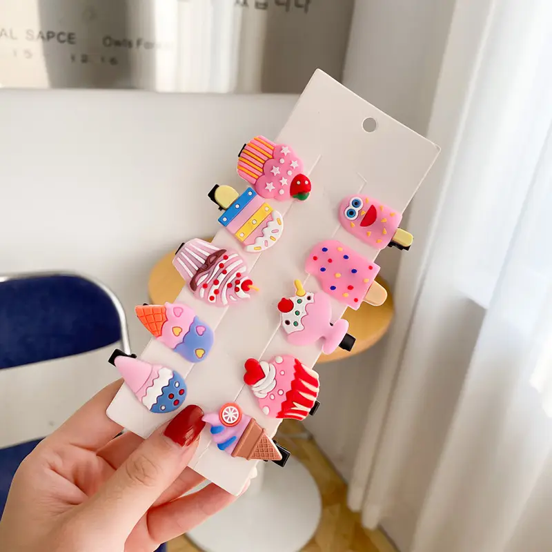 10-Piece Fruit Design Hairpins for Girls - Image 13