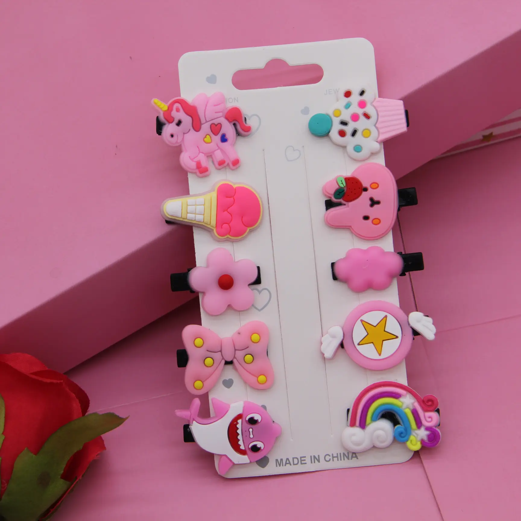 10-Piece Fruit Design Hairpins for Girls - Image 15