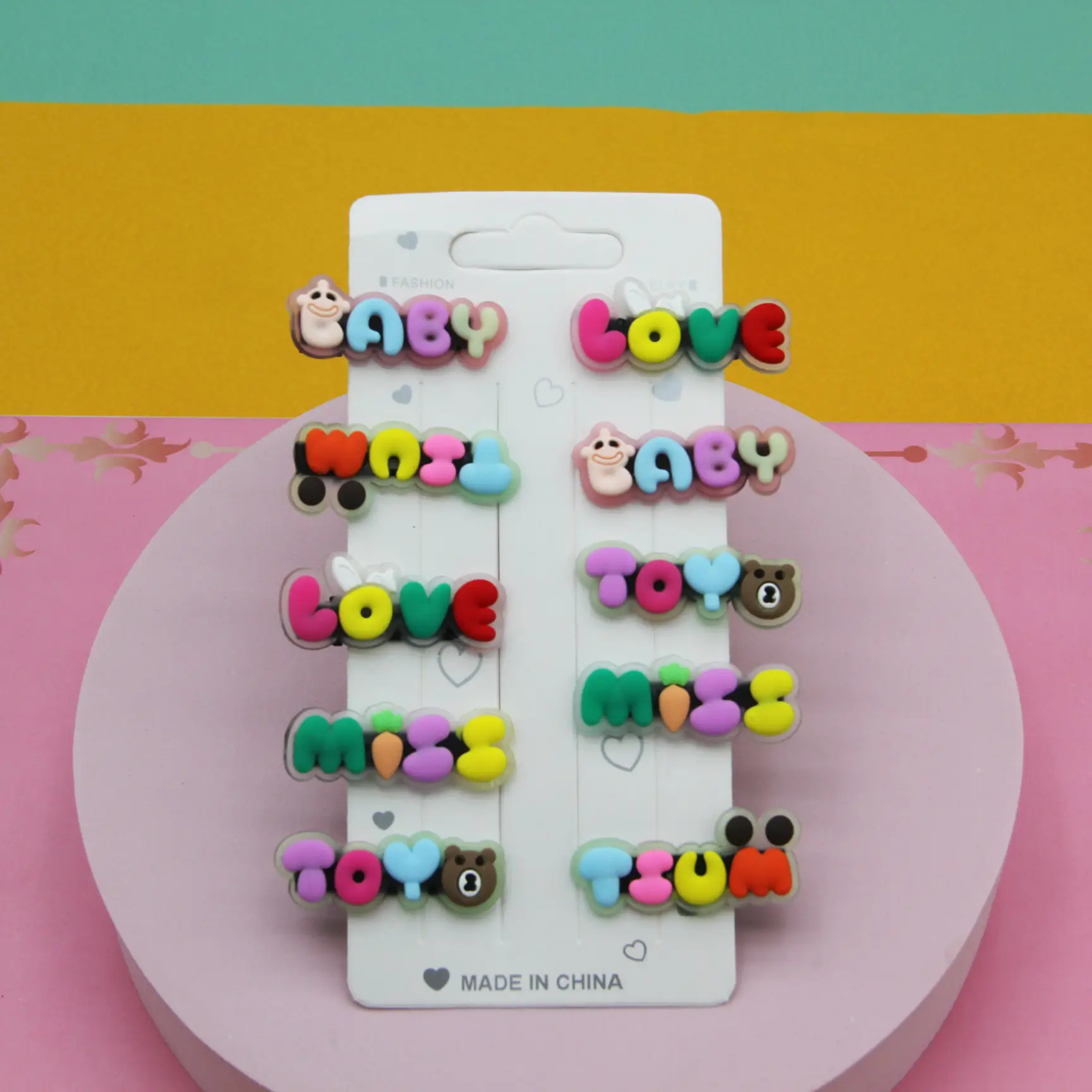 10-Piece Fruit Design Hairpins for Girls - Image 20