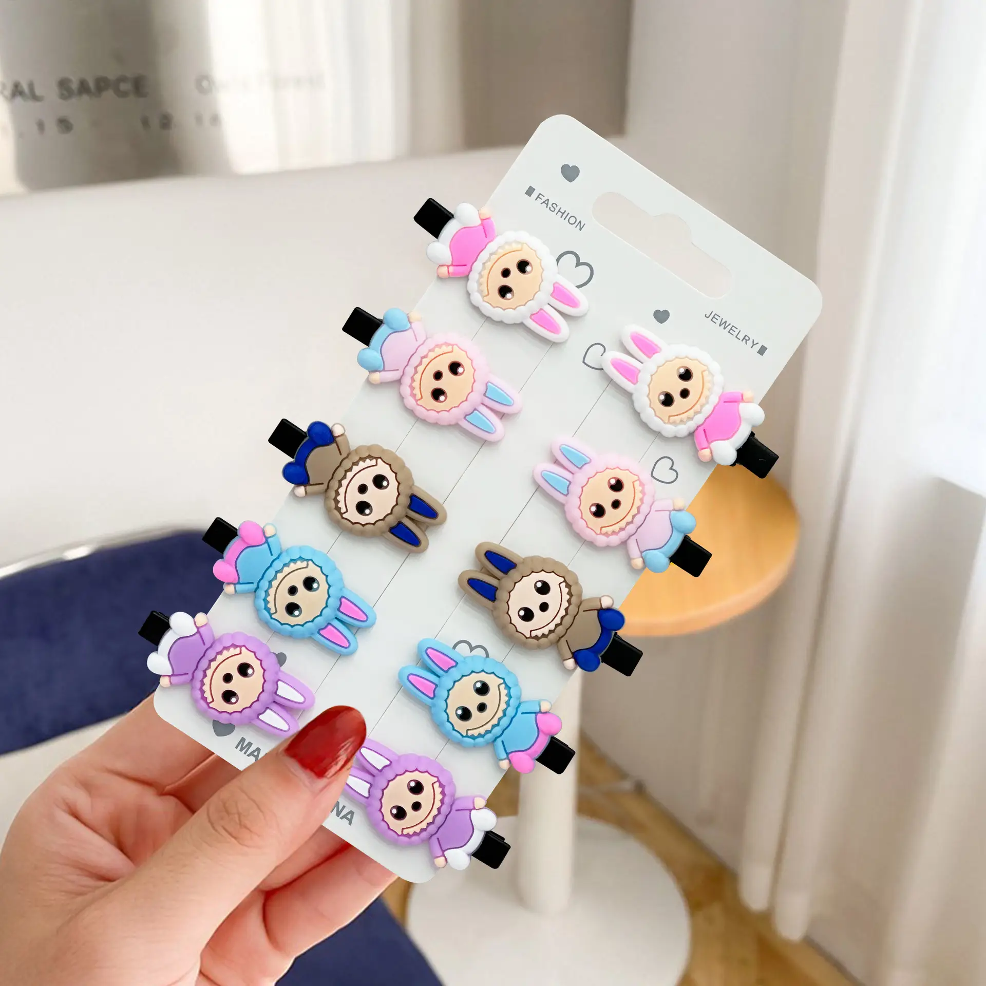 10-Piece Fruit Design Hairpins for Girls - Image 26