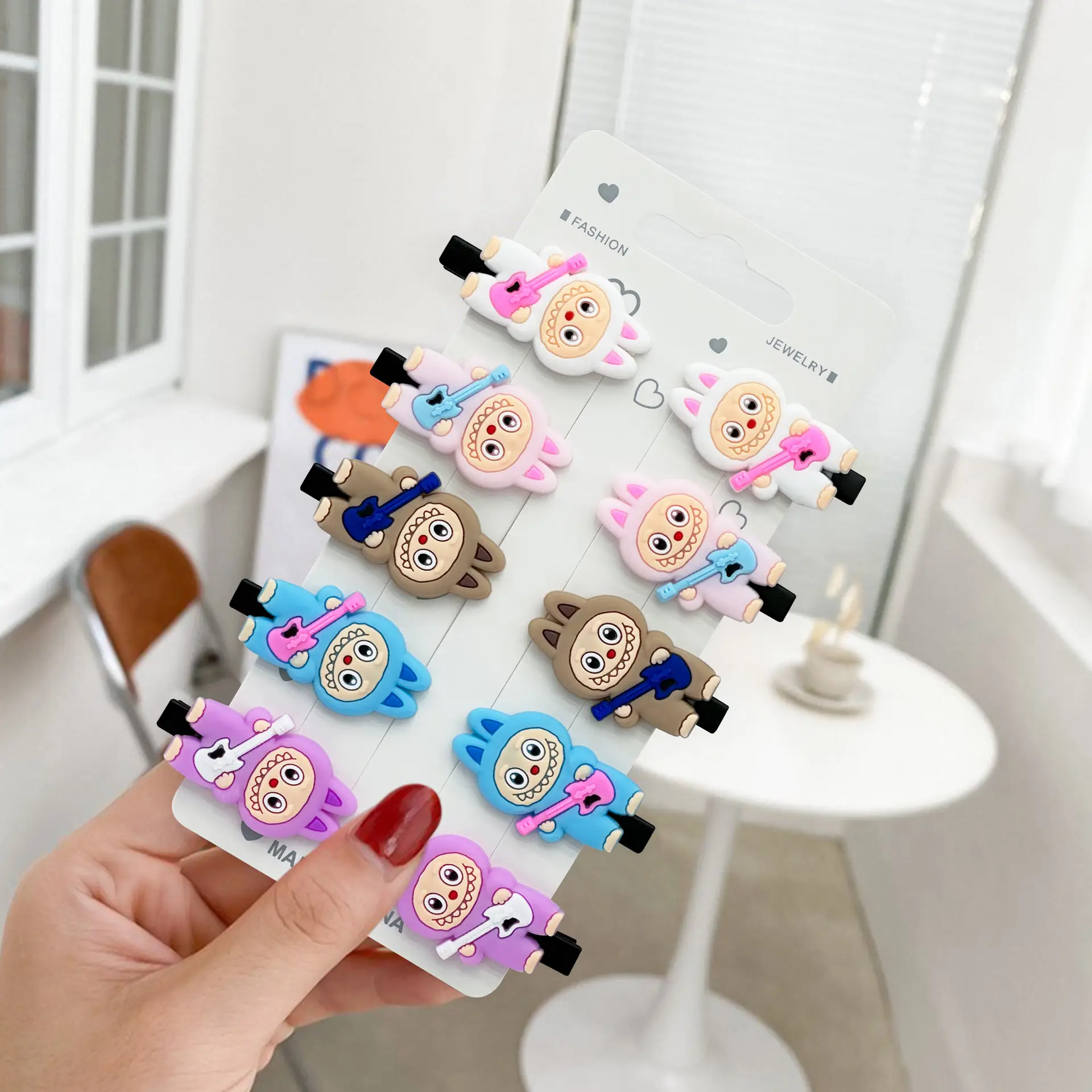 10-Piece Fruit Design Hairpins for Girls - Image 30