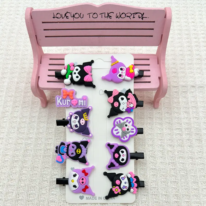 10-Piece Fruit Design Hairpins for Girls - Image 38