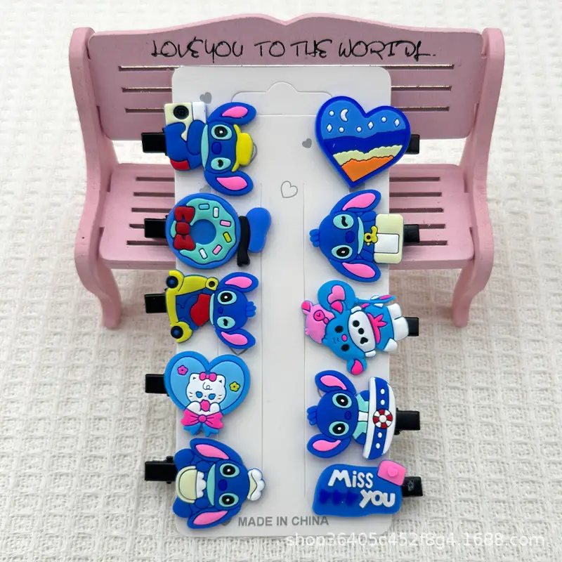 10-Piece Fruit Design Hairpins for Girls - Image 42