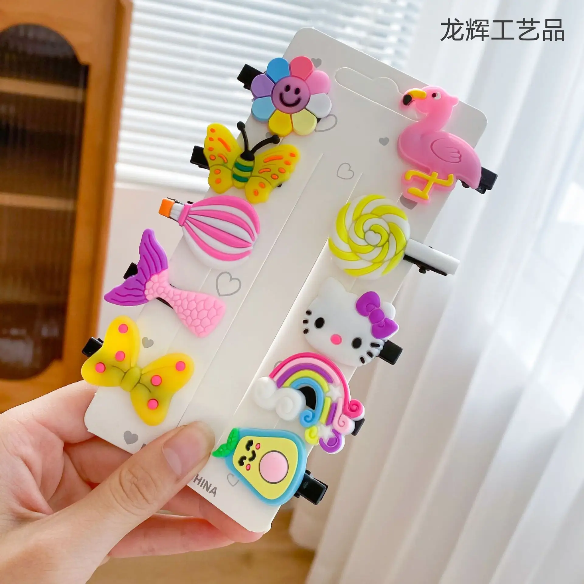 10-Piece Fruit Design Hairpins for Girls - Image 52