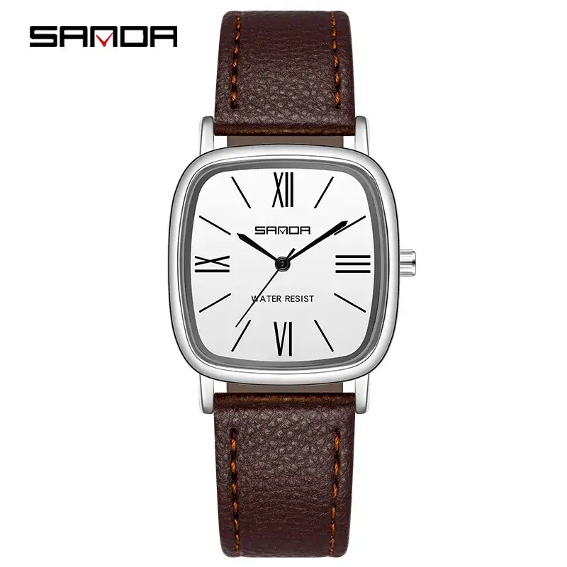 Sanda Women's Quartz Watch with Mesh Belt - Image 3