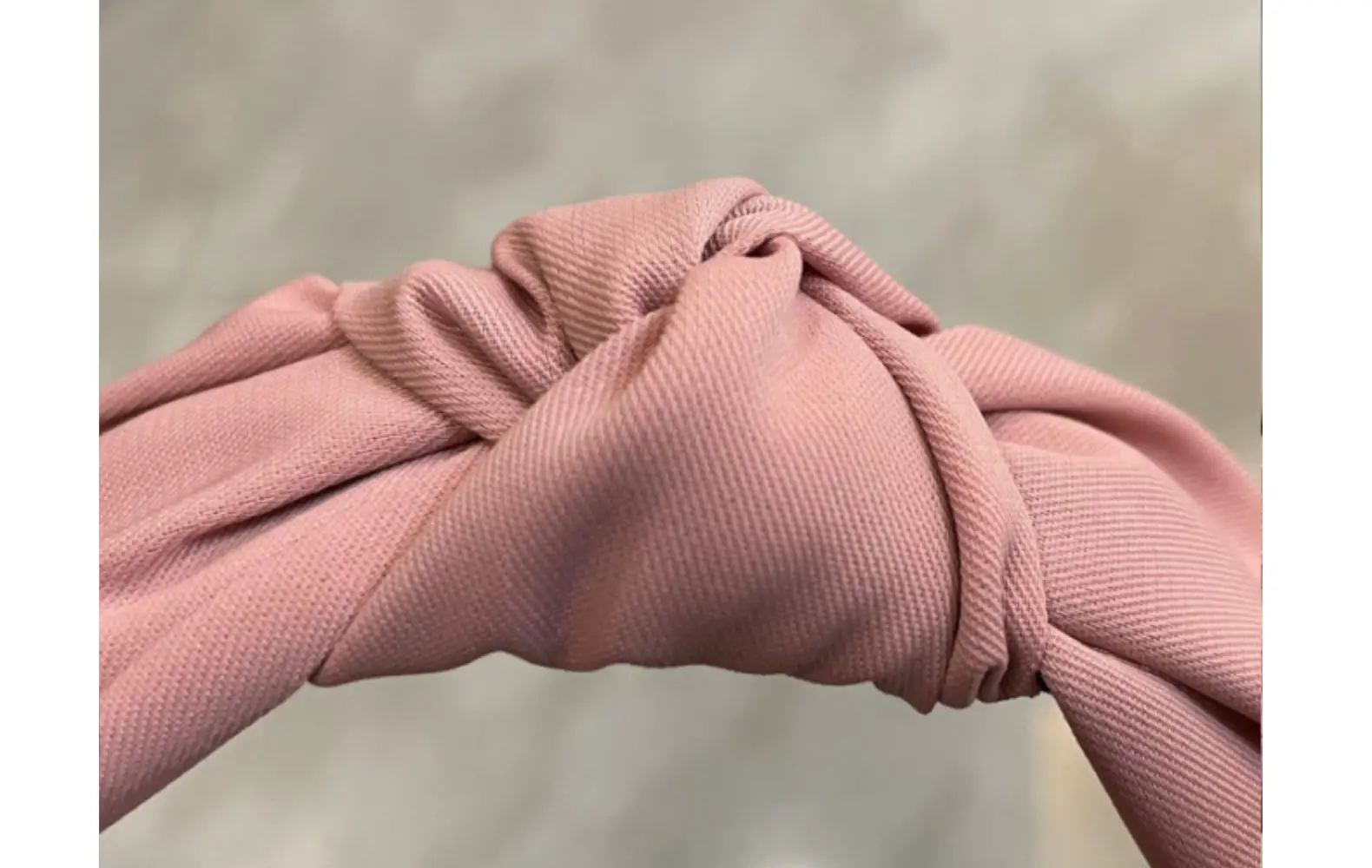 Pure Color Twill Hairband with Wide Edges, 6 Colors — feature 20
