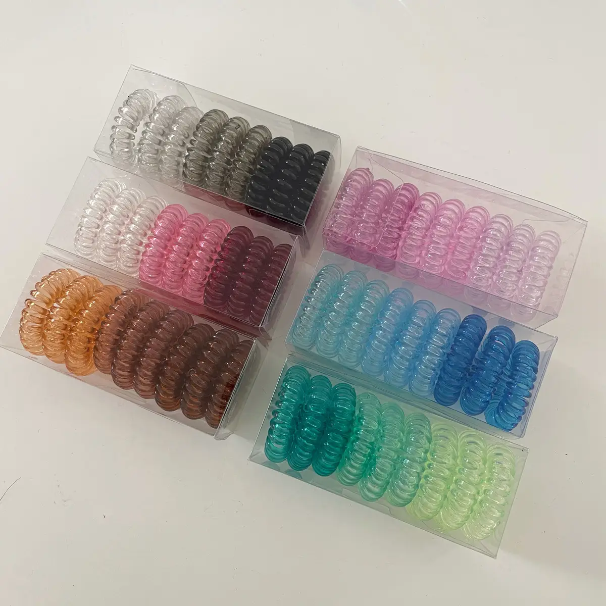Blue Silicone Hair Gel for Women - 1 Pcs - Image 9