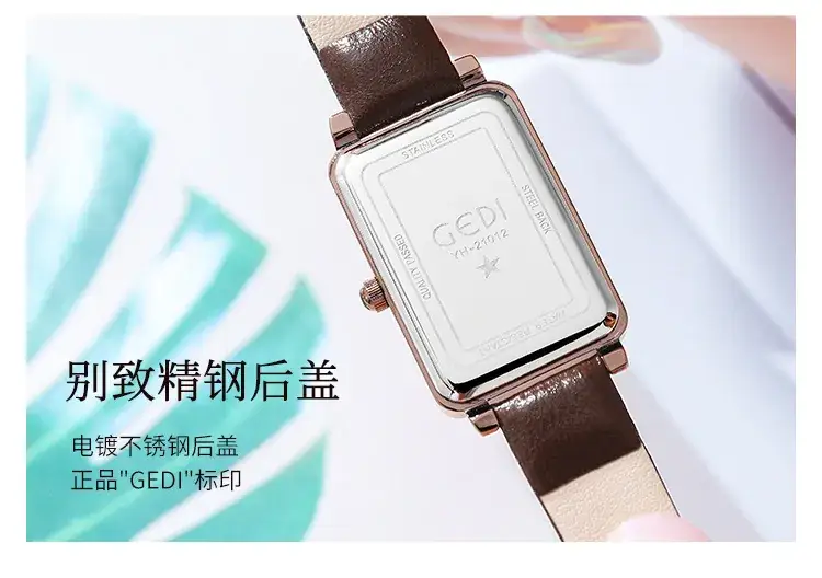 Goldie Women's Watch Green Dial Rose Gold Case — feature 13