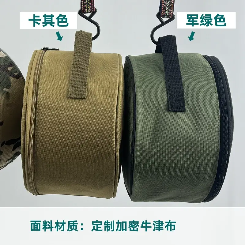 Folding Fan Storage Bag with Geometric Pattern - Image 10