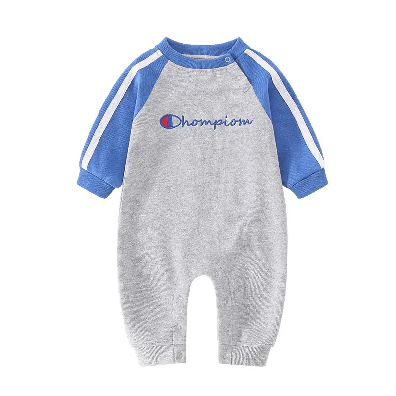 Baby Baby Boy Cotton Long Sleeve Romper White - Image 5
