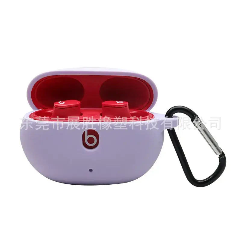 Wireless Bluetooth Headset Case Red Protection for Beats Studio Buds - Image 10