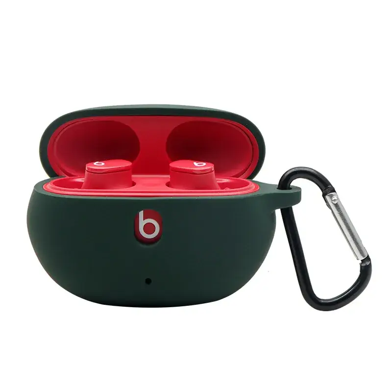 Wireless Bluetooth Headset Case Red Protection for Beats Studio Buds - Image 5