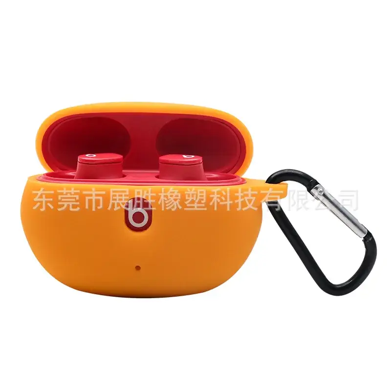 Wireless Bluetooth Headset Case Red Protection for Beats Studio Buds - Image 7