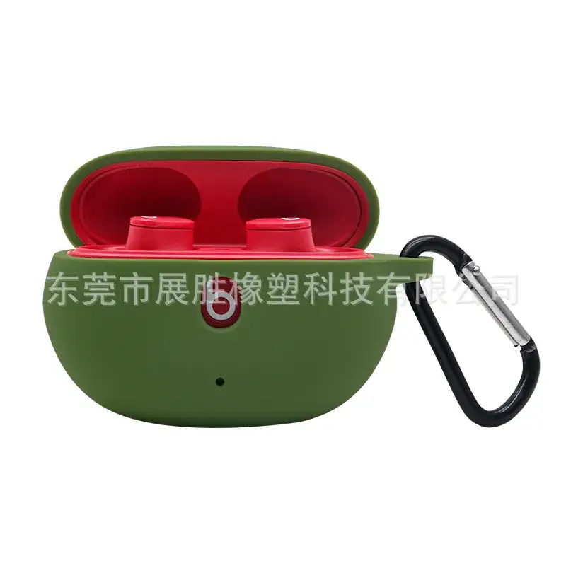 Wireless Bluetooth Headset Case Red Protection for Beats Studio Buds - Image 9