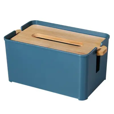 White Floating Cover Tissue Box for Home & Office - Image 7
