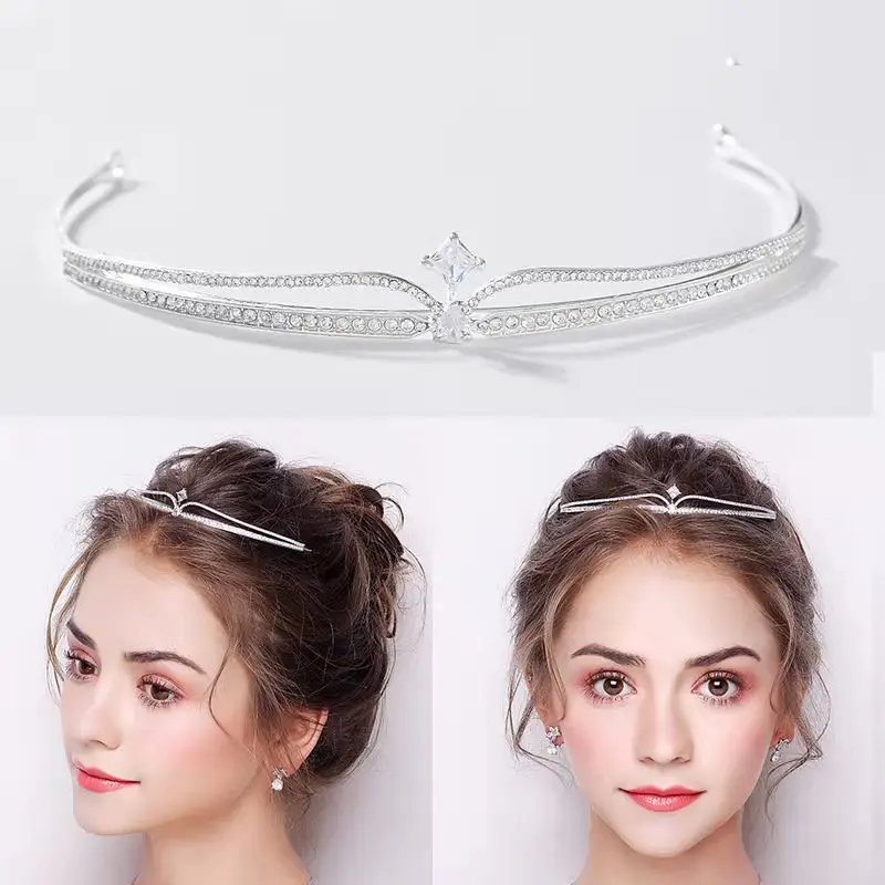 Bride Crown Eighteen Birthday Wedding Headwear - Image 45