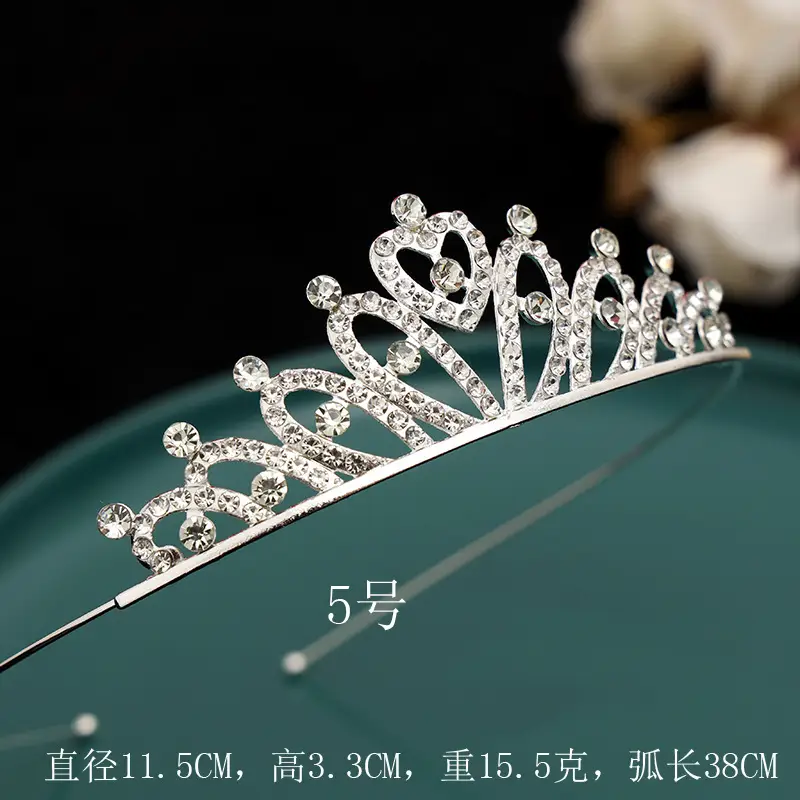 Bride Crown Eighteen Birthday Wedding Headwear - Image 11