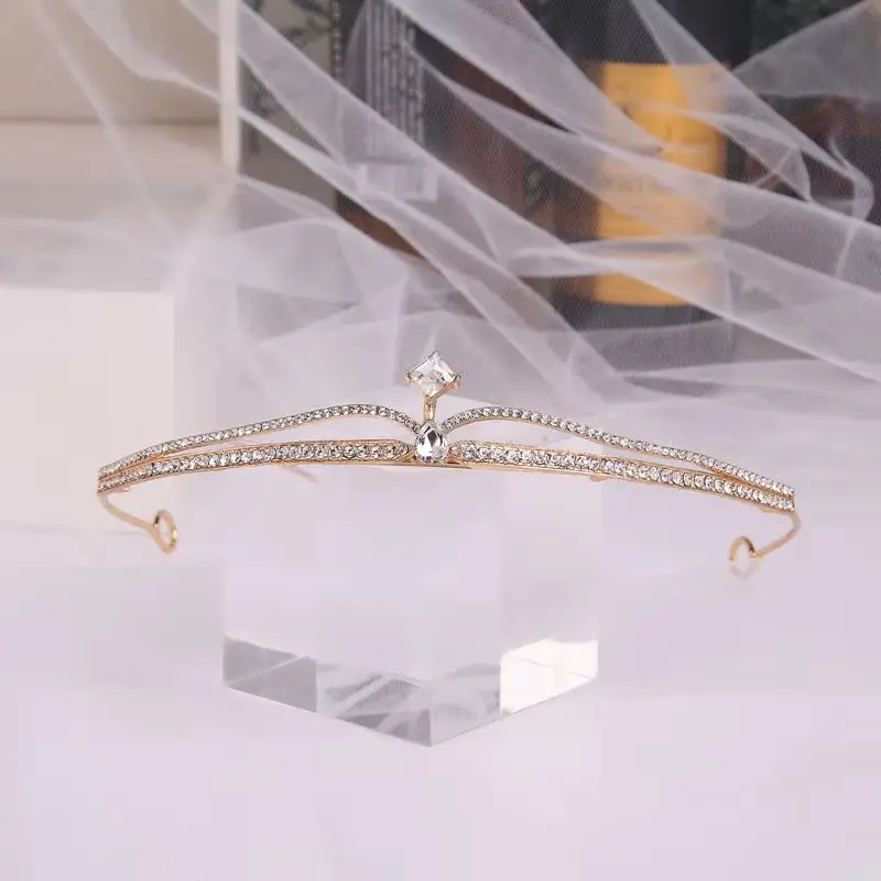 Bride Crown Eighteen Birthday Wedding Headwear - Image 2