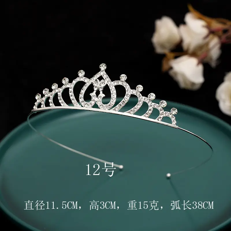 Bride Crown Eighteen Birthday Wedding Headwear - Image 19