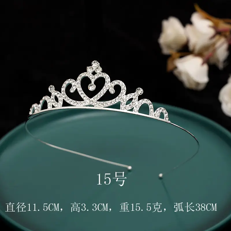 Bride Crown Eighteen Birthday Wedding Headwear - Image 22