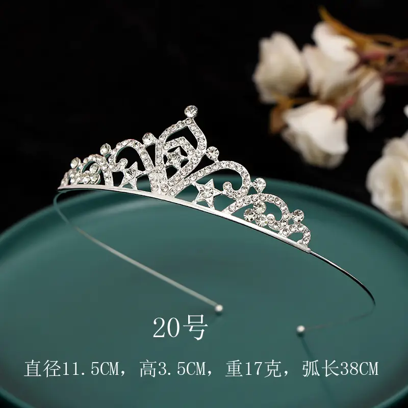 Bride Crown Eighteen Birthday Wedding Headwear - Image 30