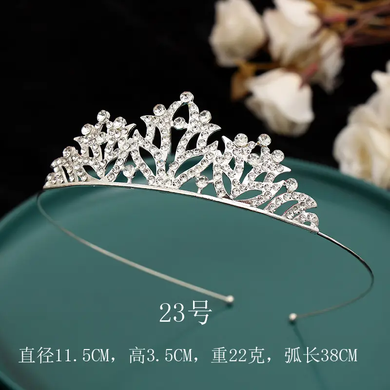 Bride Crown Eighteen Birthday Wedding Headwear - Image 33