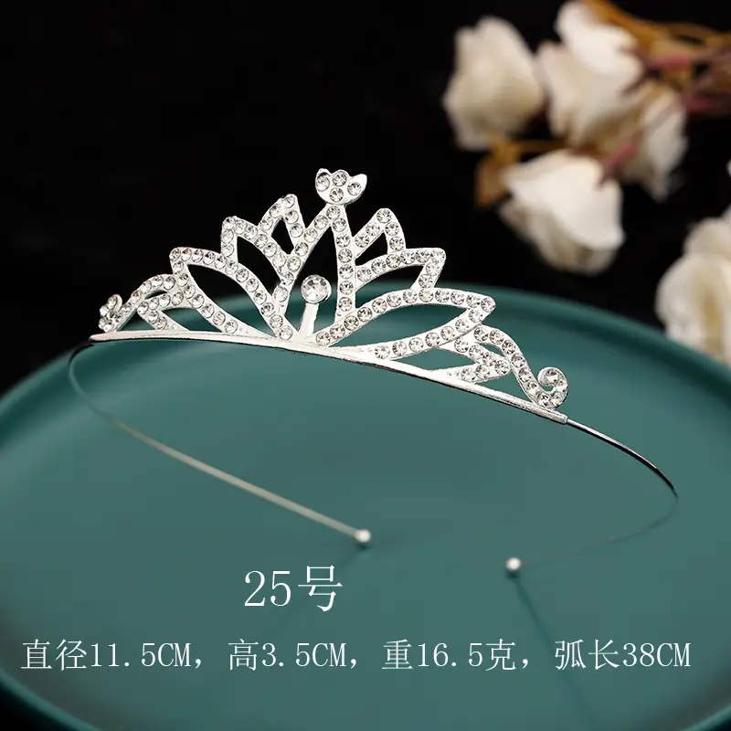 Bride Crown Eighteen Birthday Wedding Headwear - Image 36