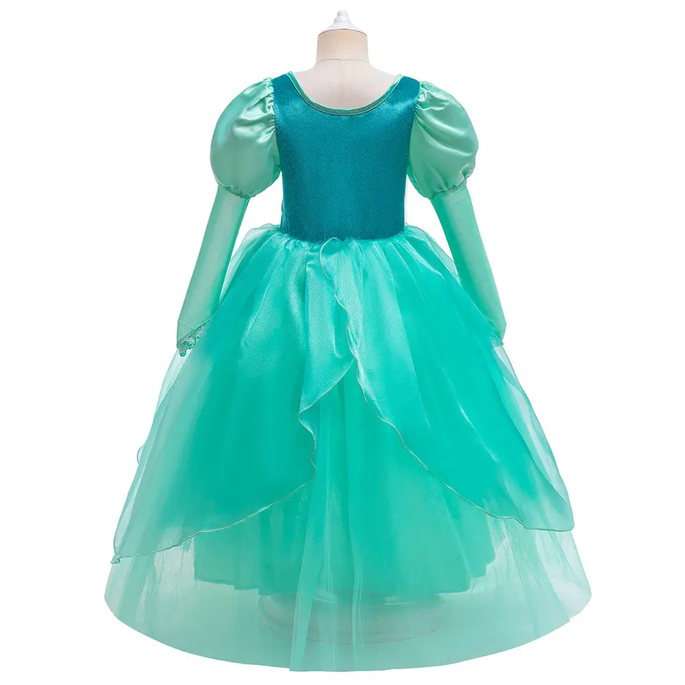 Jasmine Princess Dress for Girls 2025 Cross-Border Halloween - Image 3
