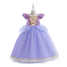 Jasmine Princess Dress for Girls 2025 Cross-Border Halloween — feature 6