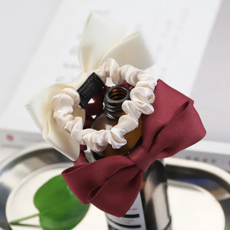 Elegant Ivory Bow Hair Band for Girls - Image 7