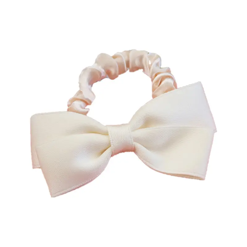 Elegant Ivory Bow Hair Band for Girls - Image 8