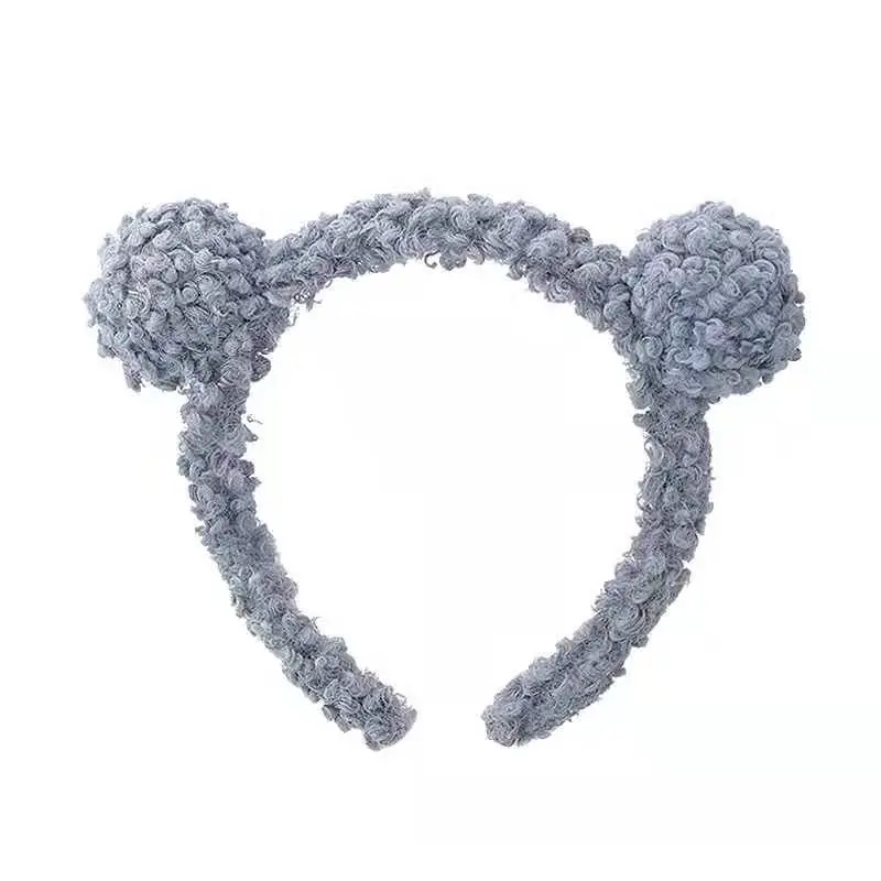 Little Bear Plush Hair Hoop for Women