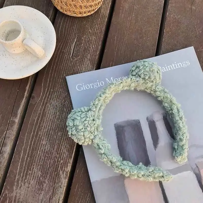Little Bear Plush Hair Hoop for Women