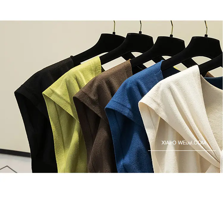 Korean Knot Knitted Women's Shawl Jacket Autumn — feature 14