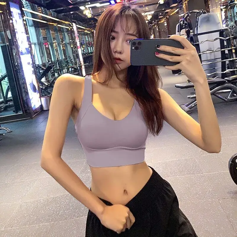 Women's Back Shaping Yoga Bra with Shock Absorbing Design