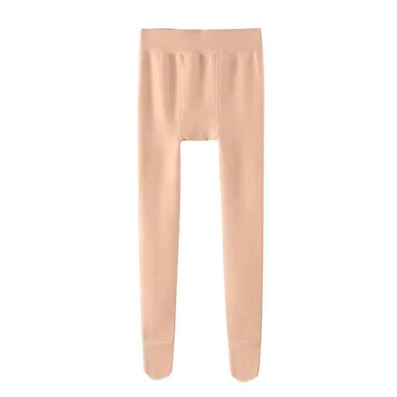 Women's Fat Gain Leggings Flesh Colored One-Piece Trousers - Image 4