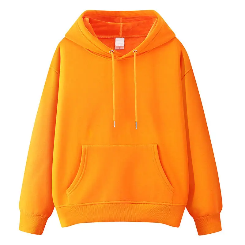 Blue Velvet Hooded Pullover Sweater for Men Women - Image 18